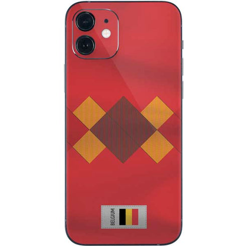 Belgium Soccer Flag iPhone 12 Mini Skin